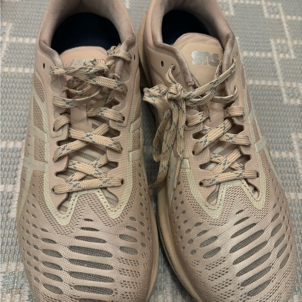 Womens asics Tan Athletic Shoes